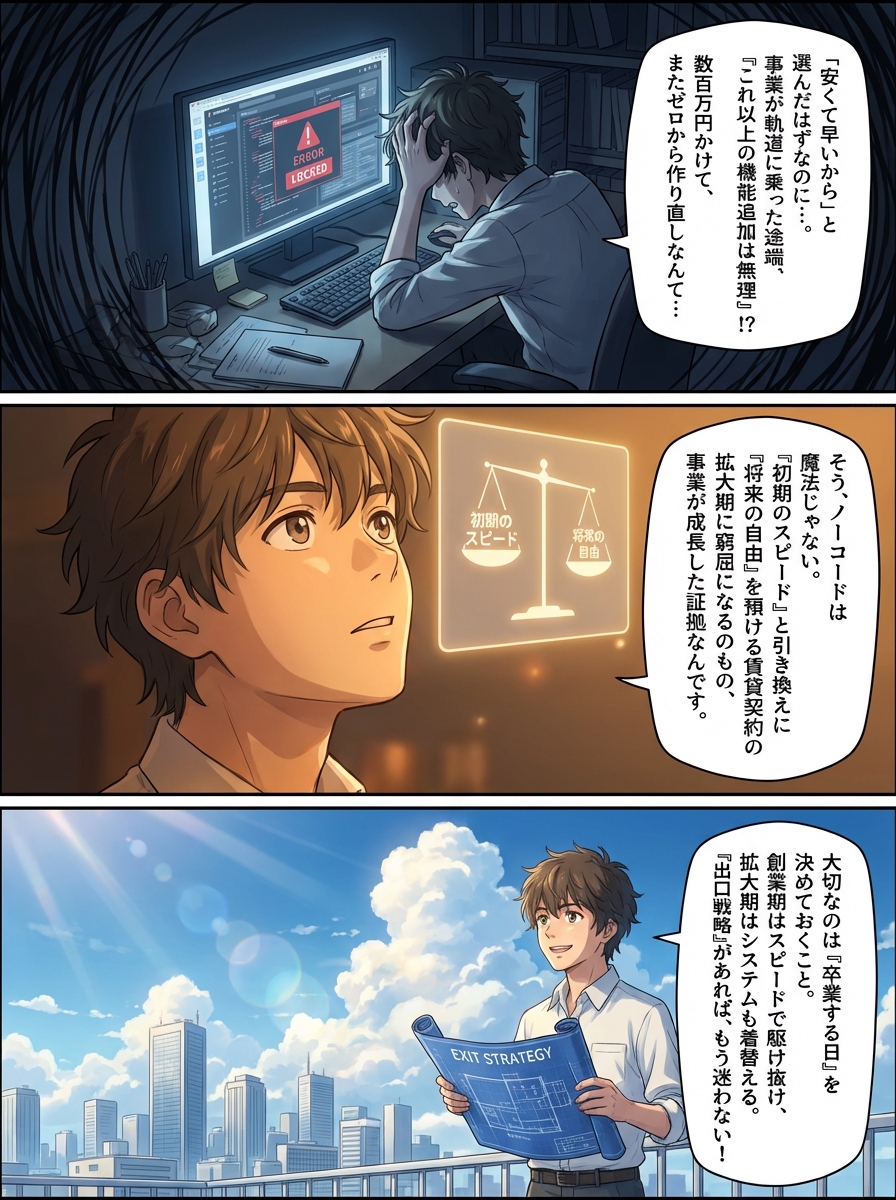 ノーコードでのサイト制作に潜むデメリットと限界｜後悔しないための判断基準と回避策