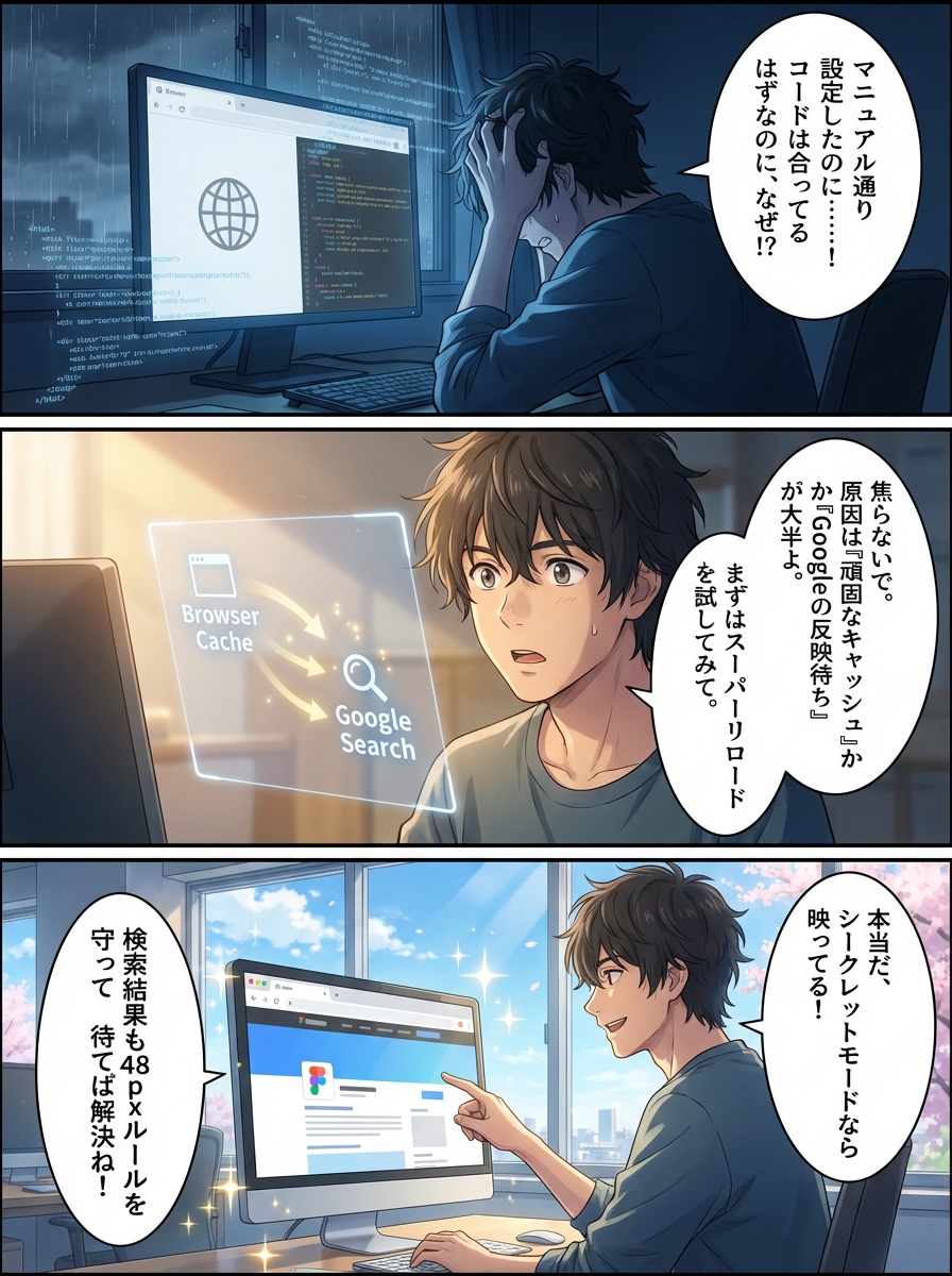 ファビコンが設定できない・表示されない原因と解決策｜ブラウザ・検索結果別の対処法