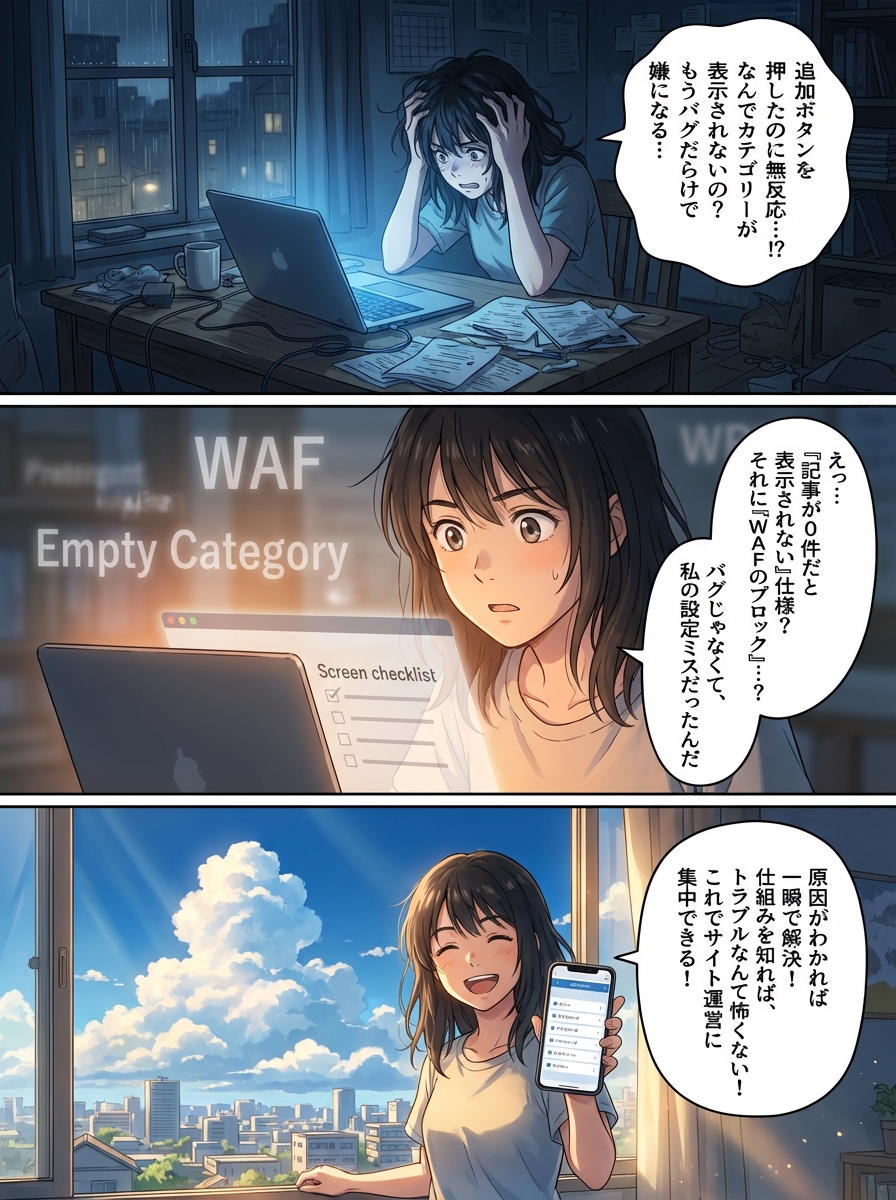 カテゴリー設定で失敗・反映されない原因と解決策｜WordPressからツールまで完全網羅