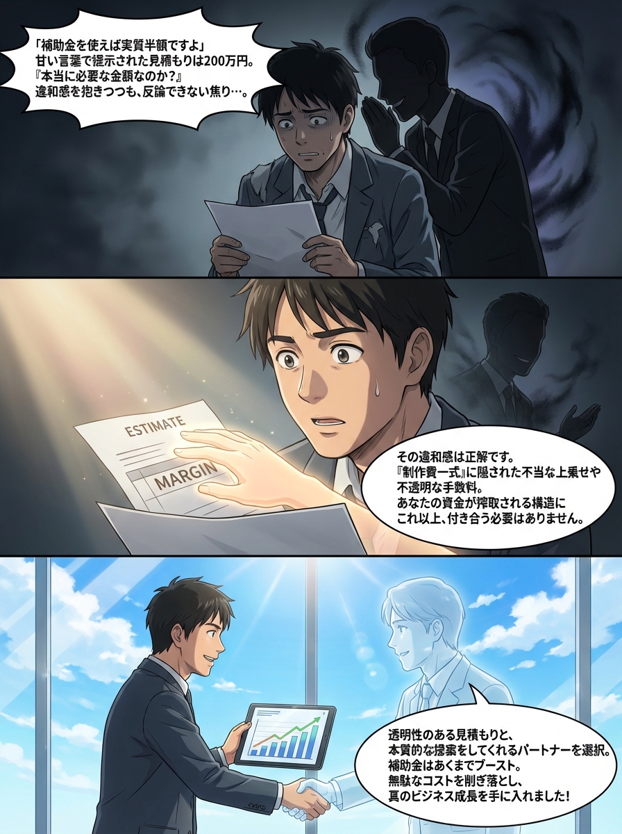 IT導入補助金を活用した制作依頼の「マージン」の正体｜不当な価格吊り上げを見抜く秘訣