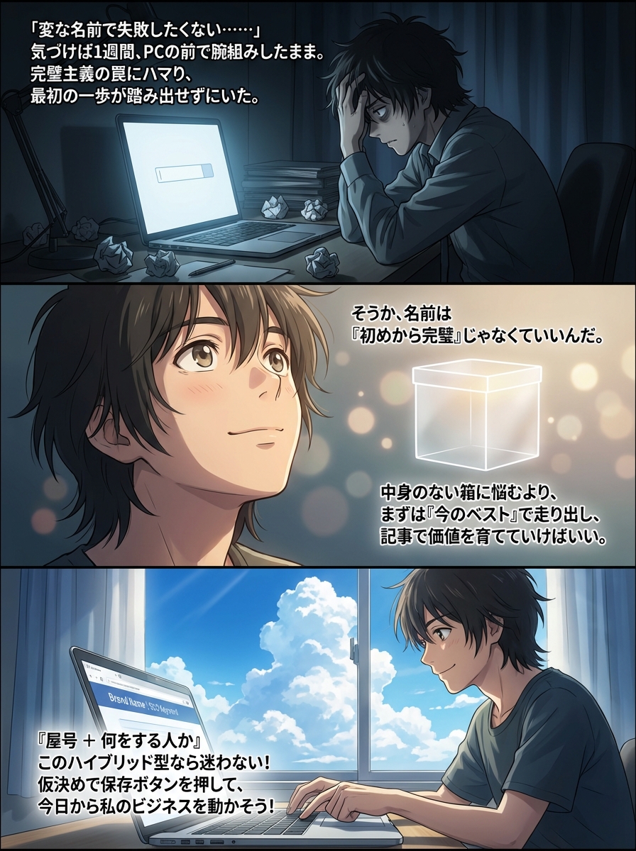 サイトタイトルが決められない！SEOと愛着を両立する「後悔しない」決め方