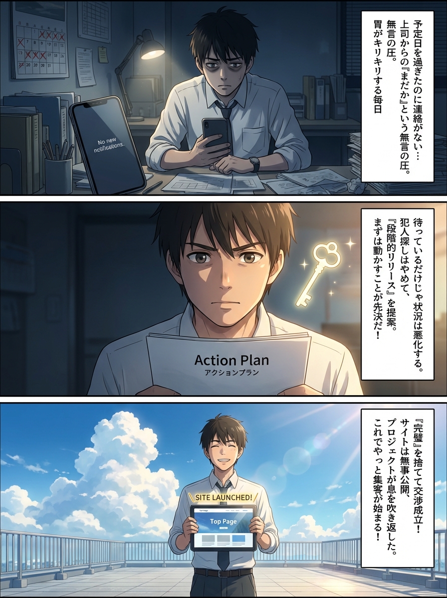 ホームページ制作の納期が遅い！進まない原因の特定方法と停滞を打破する5つの解決策