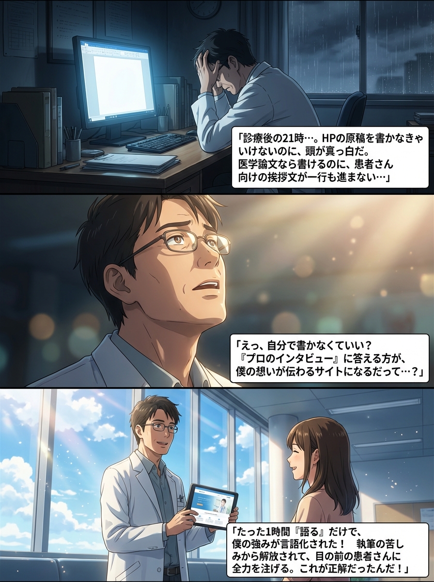 医院ホームページ制作は「原稿なし」で正解？丸投げでも失敗しない依頼の極意