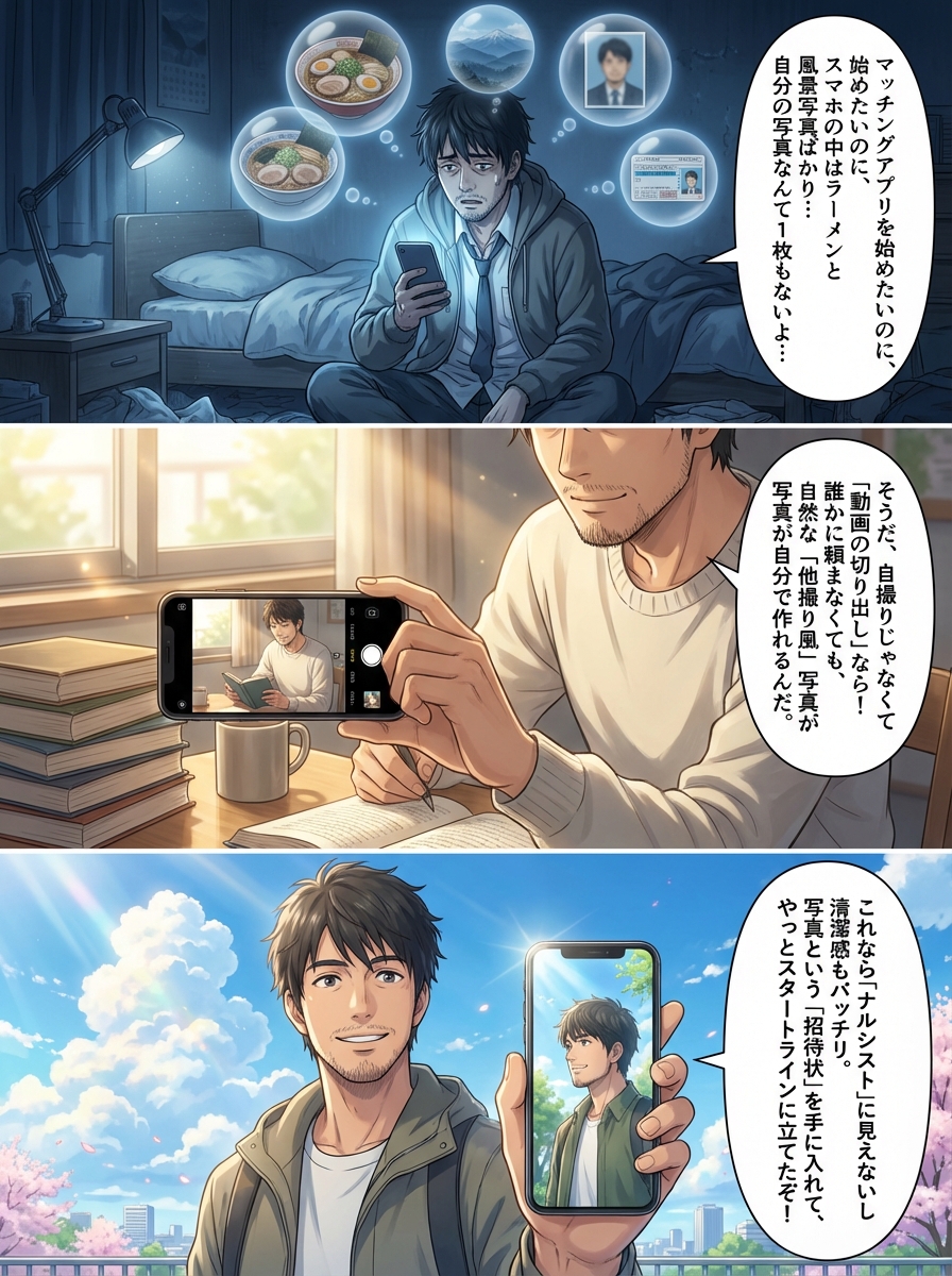 プロフィール写真がない!マッチングアプリで詰まないための代用案と失敗しない撮り方