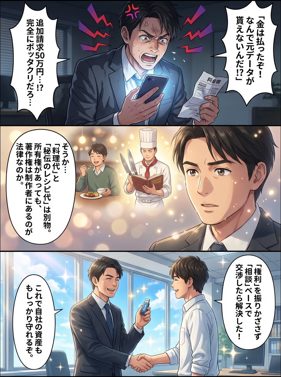 納品データを渡さない業者の正体｜拒否される理由とデータを取り戻す交渉術