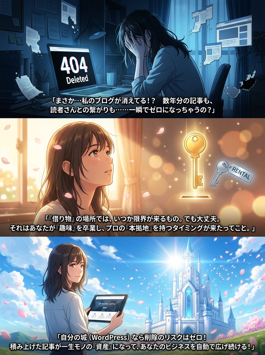 アメブロからWordPressへ移行するメリットを徹底解説！後悔しないための判断基準と資産化のポイント