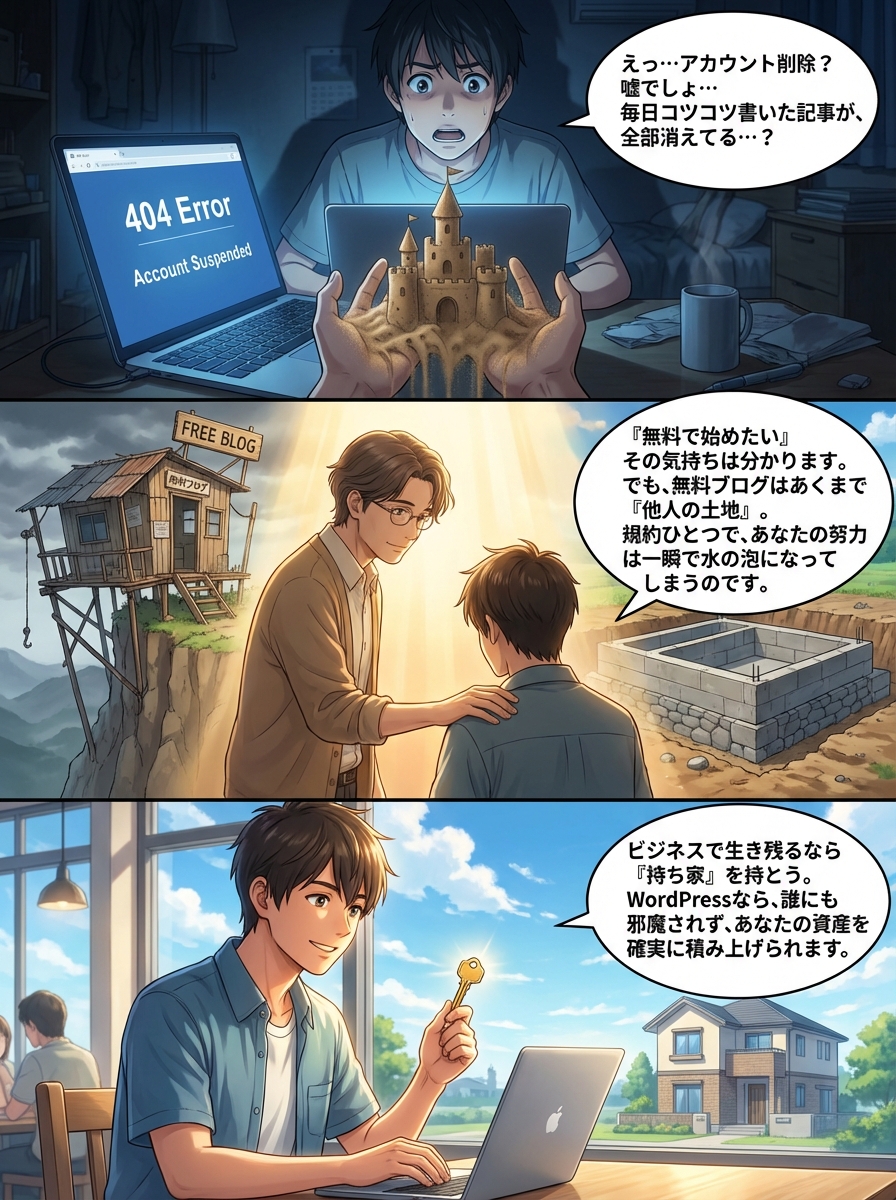 無料ブログのアフィリエイト禁止事情とリスク回避術|削除されないための選び方