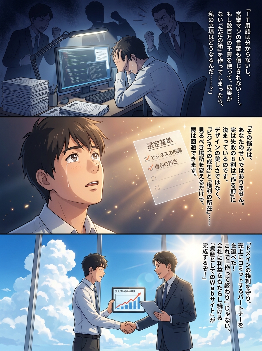 ホームページ制作会社の選び方で失敗しないための全知識｜プロが教える後悔の本音と対策