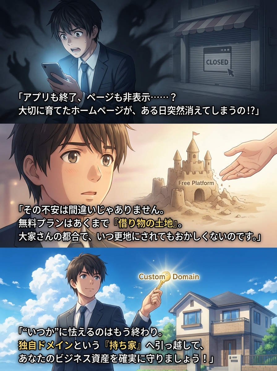 Ameba Owndサービス終了のリスクと対策｜大切なホームページを守るための賢い選択肢