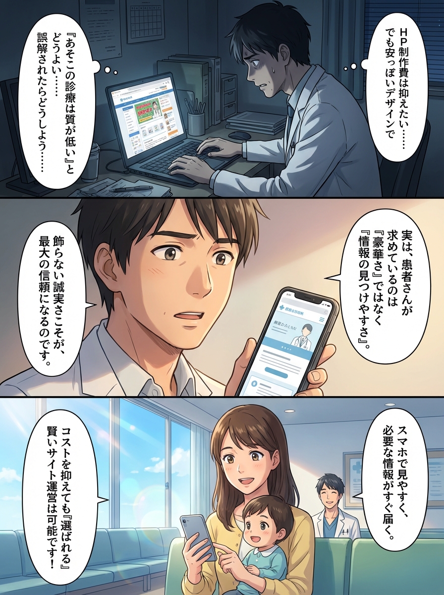 耳鼻科クリニックのホームページ制作を格安で実現するガイド｜集患と信頼を両立する選び方