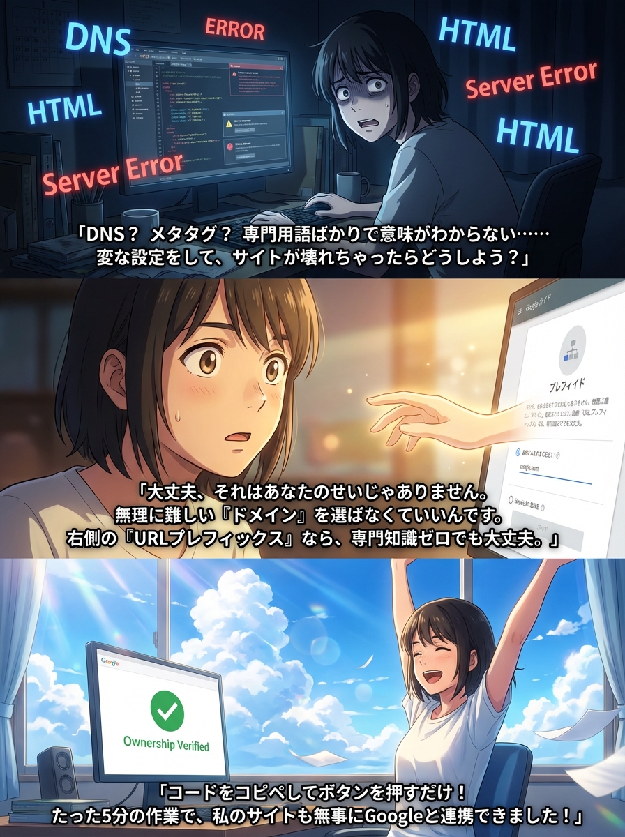 Googleサーチコンソールの設定で迷わない！初心者向けの導入手順と詰まりやすいポイントを解説