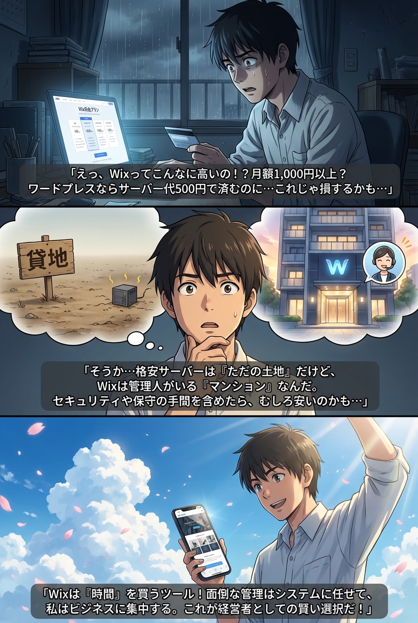 Wixの月額料金は本当に高い?他社比較とコストを最小限に抑える賢い選び方