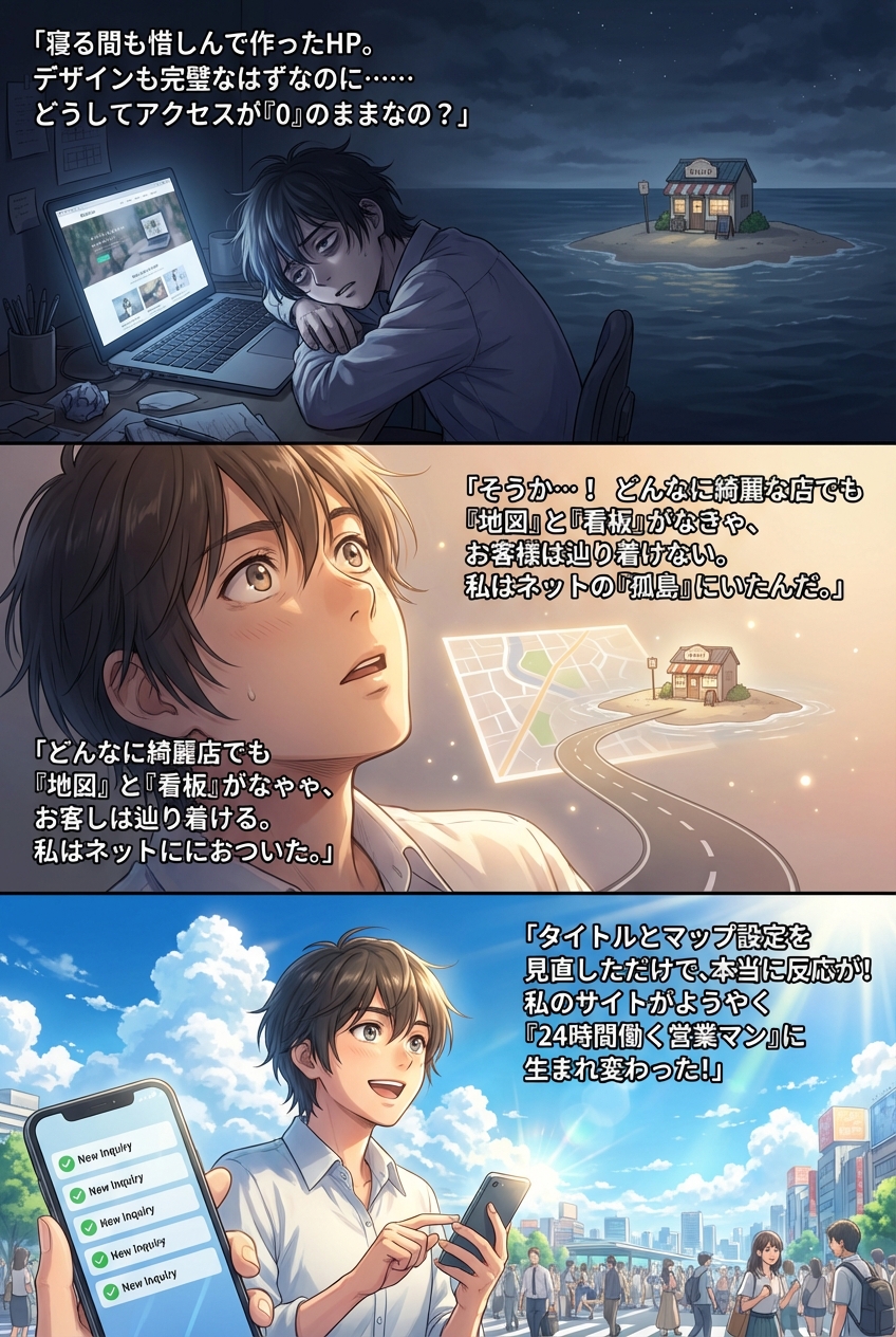 自分で作ったホームページに集客できない決定的な理由と5つの改善ステップ