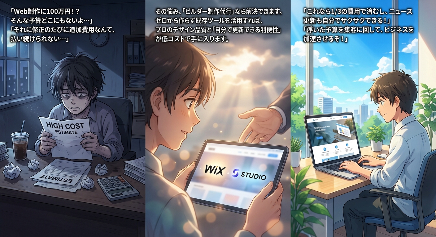 ホームページビルダー制作代行のおすすめ比較｜選び方の注意点と費用相場