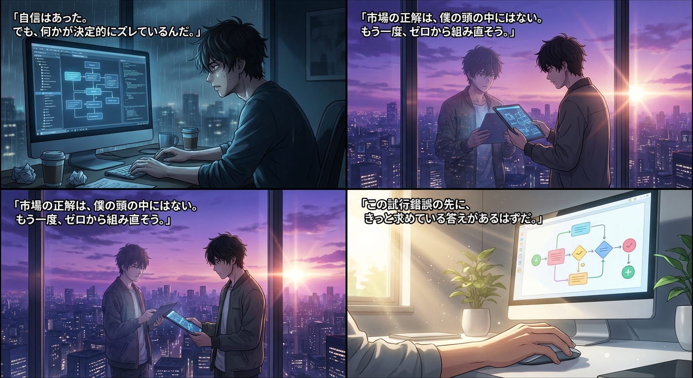 ノーコードのワークフローには少しは自信ありだけど、売れないー。考えが市場とズレている、ということだと思う。さらに試行錯誤を重ねる。