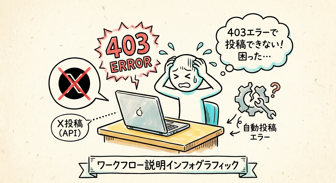 SNS自動投稿の壁：エラーを乗り越え持続可能な発信を考える