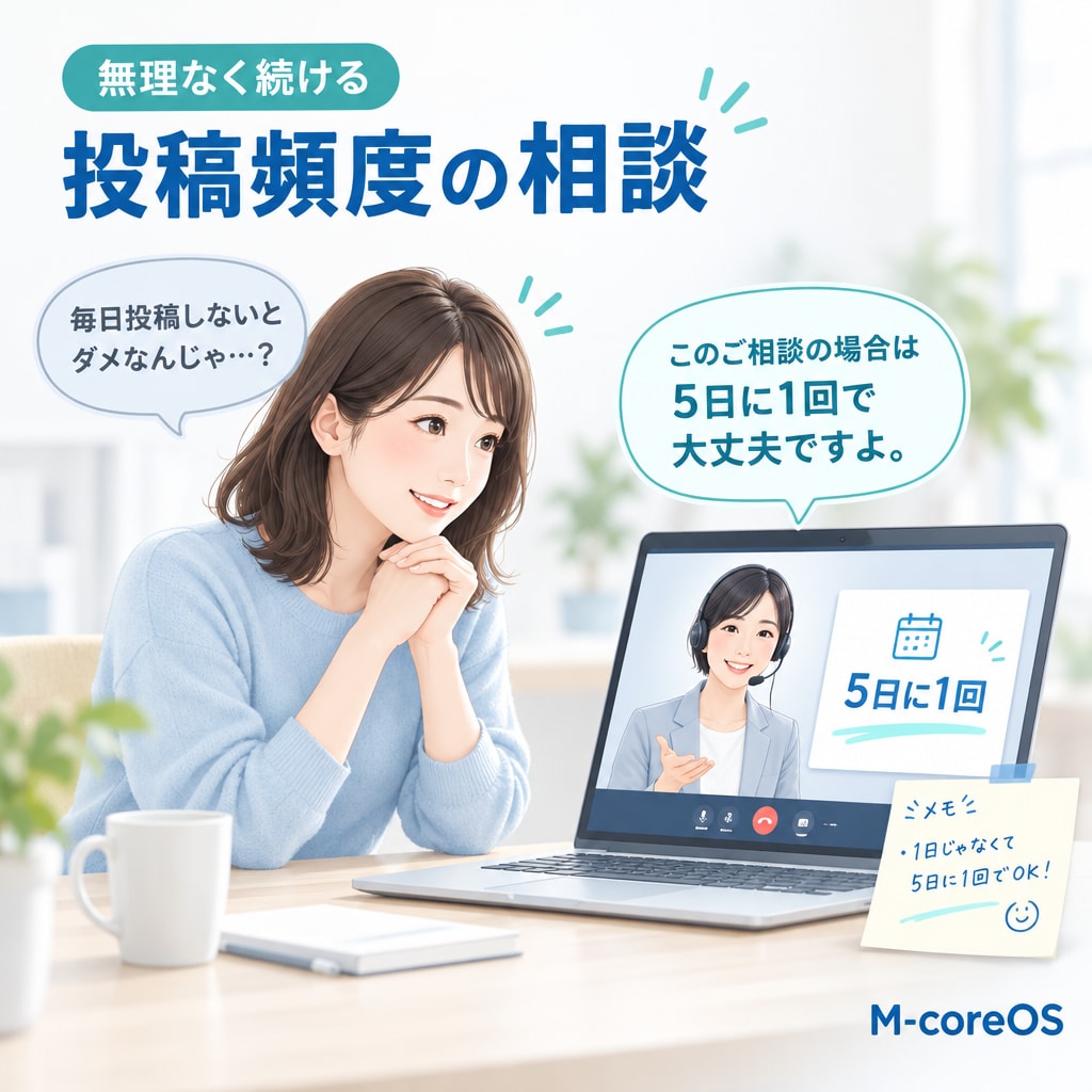 Googleマップ投稿のためのメモは毎日必要？頻度の相談でお伝えしたこと