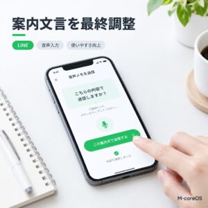 LINE音声入力の案内ボタンを最終調整した理由