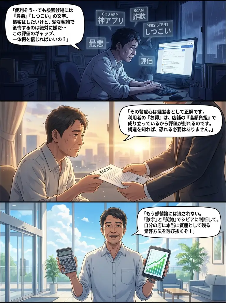EPARK(イーパーク)の評判は怪しい?利用者と導入店舗、元社員の口コミから見えた「真実」を徹底解説